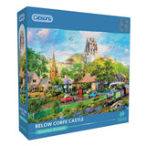 Below Corfe Castle - Dominic Davison | Gibsons | 1000 Pieces | Jigsaw Puzzle - Puzzles +