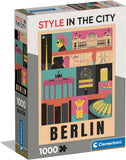 Berlin - Style In The City | Clementoni | 1000 Pieces | Jigsaw Puzzle - Puzzles +