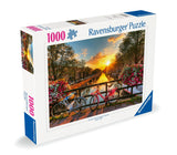 Bicycles in Amsterdam | Ravensburger | 1000 Pieces | Jigsaw Puzzle - Puzzles +