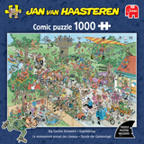 Big Garden Birdwatch | Jan van Haasteren | Jumbo | 1000 Pieces | Jigsaw Puzzle - Puzzles +