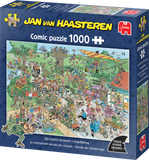 Big Garden Birdwatch | Jan van Haasteren | Jumbo | 1000 Pieces | Jigsaw Puzzle - Puzzles +