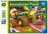 Big Wheels - John Deere | Ravensburger | 100 XXL Pieces | Jigsaw Puzzle - Puzzles +