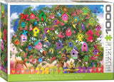 Bird House Hotel - Olena | Eurographics | 1000 Pieces | Jigsaw Puzzle - Puzzles +