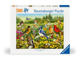 Birds In The Meadow | Ravensburger | 500 Pieces | Jigsaw Puzzle - Puzzles +