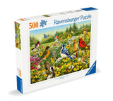 Birds In The Meadow | Ravensburger | 500 Pieces | Jigsaw Puzzle - Puzzles +