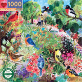 Birds In The Park - Jennifer Orkin Lewis | Eeboo | 1000 Pieces | Jigsaw Puzzle - Puzzles +
