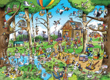 Birdwatcher's Paradise | Doodletown | Cobble Hill | 1000 Pieces | Jigsaw Puzzle - Puzzles +