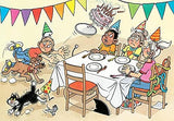 Birthday Party | Junior No.2 | Jan van Haasteren | Jumbo | 150 Pieces | Jigsaw Puzzle - Puzzles +