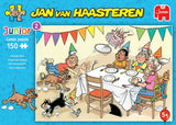 Birthday Party | Junior No.2 | Jan van Haasteren | Jumbo | 150 Pieces | Jigsaw Puzzle - Puzzles +