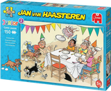 Birthday Party | Junior No.2 | Jan van Haasteren | Jumbo | 150 Pieces | Jigsaw Puzzle - Puzzles +