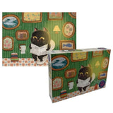 Black Cat On The Toilet - Miss Wenly | The Puzzle Collab | 500 Pieces | Jigsaw Puzzle - Puzzles +