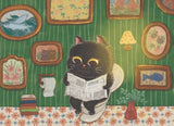 Black Cat On The Toilet - Miss Wenly | The Puzzle Collab | 500 Pieces | Jigsaw Puzzle - Puzzles +