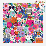 Blooming Cats - Tara Lilly | Mudpuppy | 500 Pieces | Jigsaw Puzzle - Puzzles +