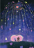 Blooming Love | Botop Blackcard | 300 Pieces | Jigsaw Puzzle - Puzzles +