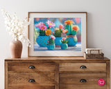 Bloomy Cactus Fireworks | CherryPazzi | 1000 Pieces | Jigsaw Puzzle - Puzzles +