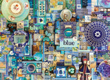 Blue - Colour Project | Shelley Davies | Cobble Hill | 1000 Pieces | Jigsaw Puzzle - Puzzles +