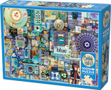 Blue - Colour Project | Shelley Davies | Cobble Hill | 1000 Pieces | Jigsaw Puzzle - Puzzles +