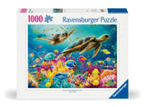 Blue Underwater World | Ravensburger | 1000 Pieces | Jigsaw Puzzle - Puzzles +