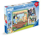 Bluey Adventures! | Bluey | Ravensburger | 3 x 49 Pieces | Jigsaw Puzzle - Puzzles +