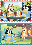 Bluey Family Time | Bluey | Ravensburger | 2 x 12 Pieces | Jigsaw Puzzle - Puzzles +