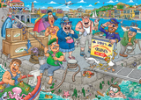 Boating Bedlam! - Original No.47 | Wasgij? | Holdson | 1000 Pieces | Jigsaw Puzzle - Puzzles +