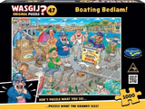 Boating Bedlam! - Original No.47 | Wasgij? | Holdson | 1000 Pieces | Jigsaw Puzzle - Puzzles +