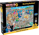 Boating Bedlam! - Original No.47 | Wasgij? | Holdson | 1000 Pieces | Jigsaw Puzzle - Puzzles +
