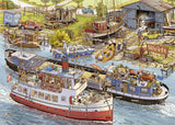 Boatyard - Doro Göbel & Peter Knorr | Heye | 1000 Pieces | Jigsaw Puzzle - Puzzles +