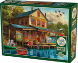 Bob's Beer & Bait - Chris Bigelow | Cobble Hill | 1000 Pieces | Jigsaw Puzzle - Puzzles +
