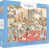Book Club - Peter Rabbit | New York Puzzle Company | 1000 Pieces | Jigsaw Puzzle - Puzzles +