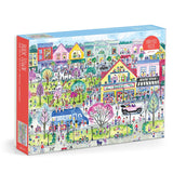 Book Town - Michael Storrings | Galison | 1000 Pieces | Jigsaw Puzzle - Puzzles +