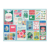 Botanist Bookshelf - Ever Upward | Galison | 1000 Pieces | Jigsaw Puzzle - Puzzles +