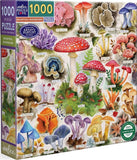 Bountiful Mushroom - Jennifer Orkin Lewis | Eeboo | 1000 Pieces | Jigsaw Puzzle - Puzzles +