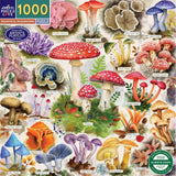 Bountiful Mushroom - Jennifer Orkin Lewis | Eeboo | 1000 Pieces | Jigsaw Puzzle - Puzzles +