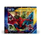 Brand New Day | Spiderman | Ravensburger | 500 Pieces | Jigsaw Puzzle - Puzzles +