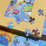 Breakfast | Botop Fusion | 1000 Pieces | Jigsaw Puzzle - Puzzles +