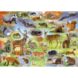 British Wildlife - Lisa Alderson | Gibsons | 500 Pieces | Jigsaw Puzzle - Puzzles +