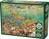 Brook Trout - Beth Hoselton | Cobble Hill | 1000 Pieces | Jigsaw Puzzle - Puzzles +