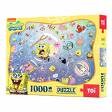 Bubble Bump Fun | SpongeBob | TOI | 1000 Pieces | Jigsaw Puzzle - Puzzles +