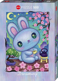 Bunny Zen Garden - Dreaming | Jeremiah Ketner | Heye | 500 Pieces | Jigsaw Puzzle - Puzzles +