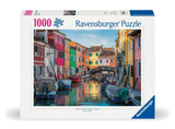 Burano - Italy | Ravensburger | 1000 Pieces | Jigsaw Puzzle - Puzzles +