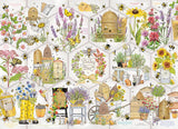 Busy As A Bee - Mary Lake-Thompson | Cobble Hill | 500 Pieces | Jigsaw Puzzle - Puzzles +