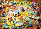Busy Birdies | Dean MacAdam's Classic Tales | Ravensburger | 1000 Pieces | Jigsaw Puzzle - Puzzles +