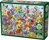 Butterfly Garden - Barbara Behr | Cobble Hill | 1000 Pieces | Jigsaw Puzzle - Puzzles +
