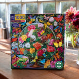 Butterfly Still Life - Naomi Devil | Eeboo | 1000 Pieces | Jigsaw Puzzle - Puzzles +