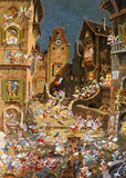 By Night - Romantic Town | Ryba | Heye | 1000 Pieces | Jigsaw Puzzle - Puzzles +