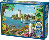 By The Bay - Alan Giana | Cobble Hill | 500 Pieces | Jigsaw Puzzle - Puzzles +