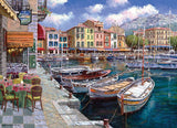 Cafe in Cassis - Sam Park | Cobble Hill | 1000 Pieces | Jigsaw Puzzle - Puzzles +