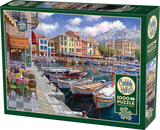Cafe in Cassis - Sam Park | Cobble Hill | 1000 Pieces | Jigsaw Puzzle - Puzzles +