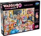 Café To Latte! - Destiny No.27 | Wasgij? | Holdson | 1000 Pieces | Jigsaw Puzzle - Puzzles +